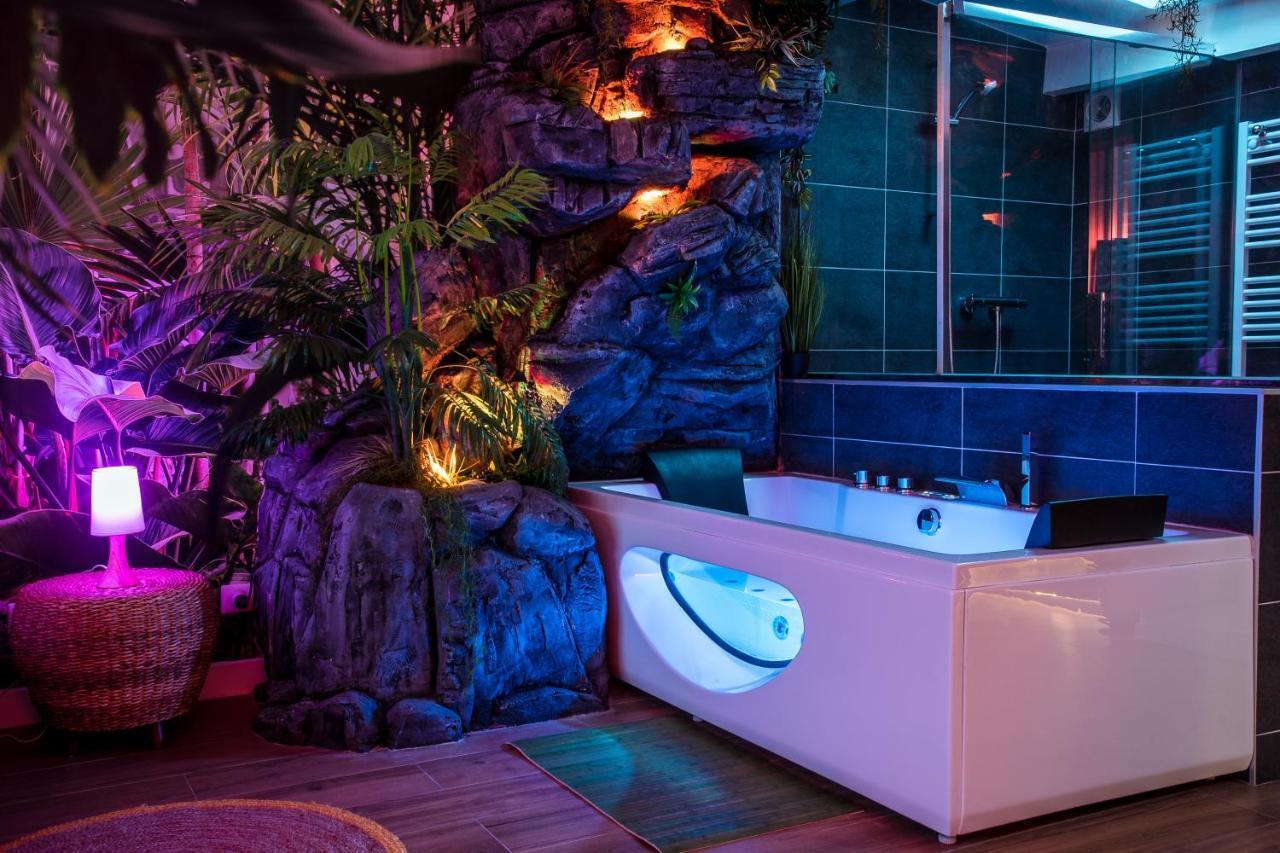 Secret Suite "Jungle" - Jacuzzi Privatif - Gare Rer C - Proche Paris Bretigny-sur-Orge Ngoại thất bức ảnh