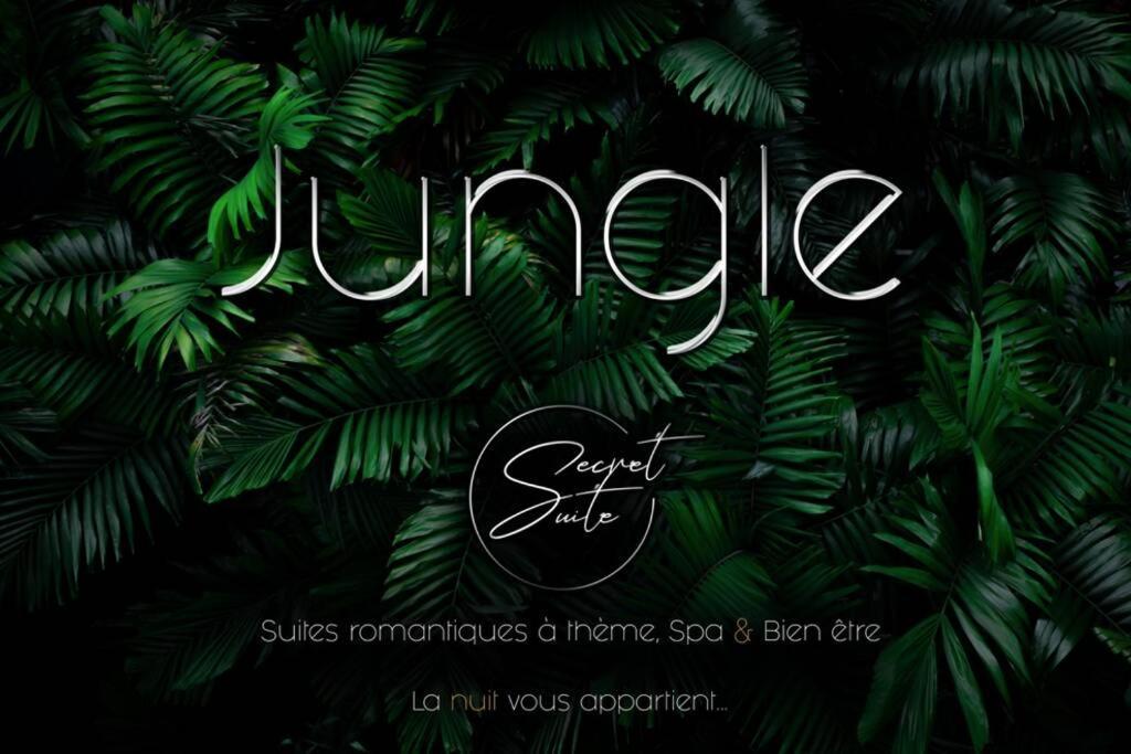 Secret Suite "Jungle" - Jacuzzi Privatif - Gare Rer C - Proche Paris Bretigny-sur-Orge Ngoại thất bức ảnh
